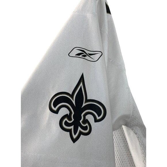 Reebok NFL New Orleans Saints Reggie Bush #25 On Field Jersey XL White 7649 - Picture 2 of 9